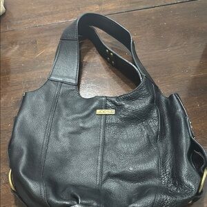 Joe's Jeans Black Hobo Bag with Slouchy Design